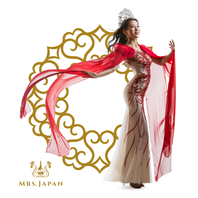 mrsjapanイメージ写真 吉成さん 白衣装